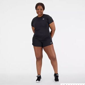 NWT New Balance Plus Size Impact Run 3” Shorts Zip Pockets NB Dry - Size 2XL